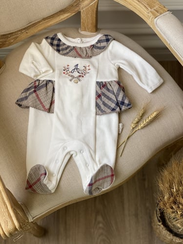 أفرول مخمل فاخر ذو تصميم جذاب للاطفال | بناتي