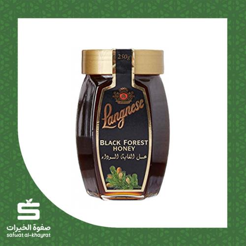 عسل لانجنيز الغابة سوداء 250جم