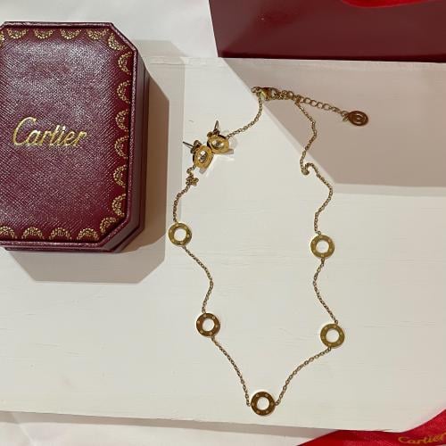 طقم كارتيه ذهبي