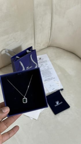 سلسال فضي سواروفسكي