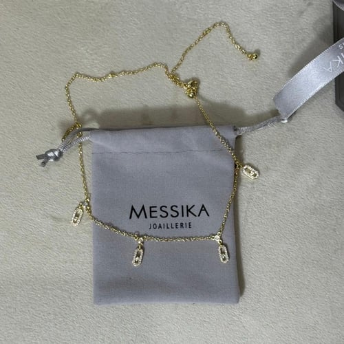 سلسال مسيكا ذهبي