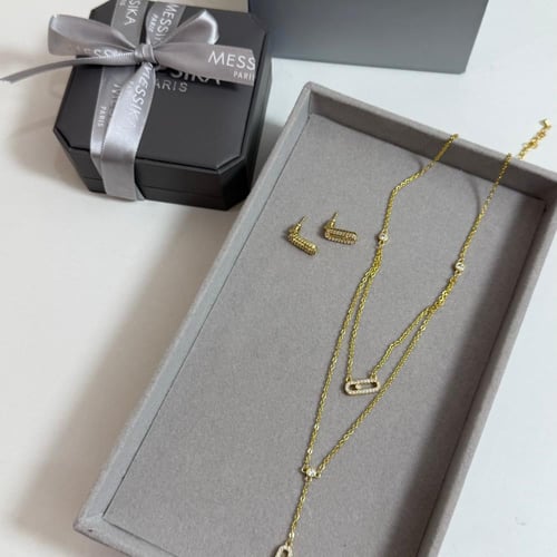 طقم ميسكا ذهبي