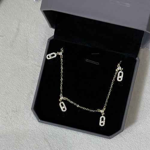 سلسال مسيكا ذهبي