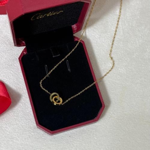 سلسال كارتيه ذهبي