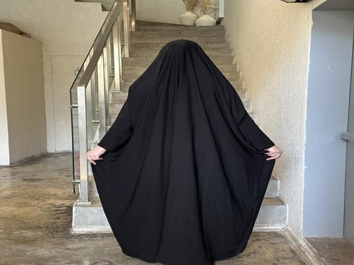 عباية رأس فراشه ازارير قماش جالكسي