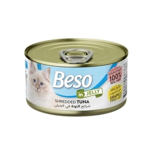 Bisou with shredded tuna flavor in the jelly 85 gr...