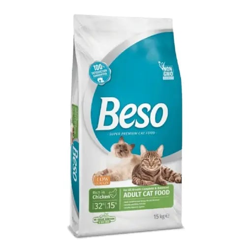 Bisou chicken flavor for adult cats 2 kg