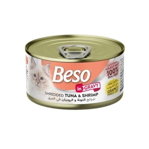 Bisou tuna flavor shredded and shrimp in broth 85...