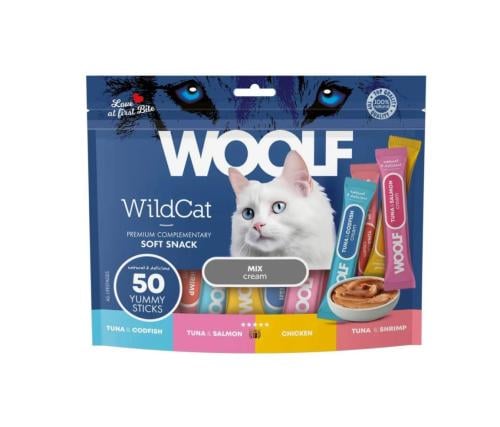 Wolf Wildcat Premium Creamy 50 sticks deliciously...