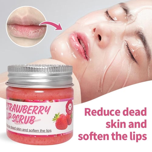 مقشر شفاه الفراولة