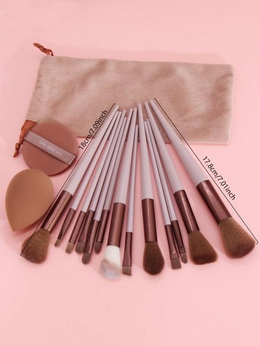 طقم فرش مكياج 13قطعة