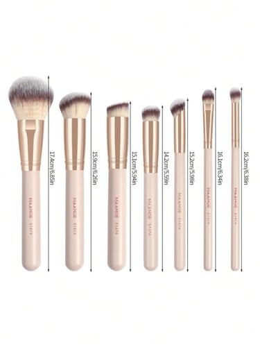 مجموعة من 7 فرشاة مكياج