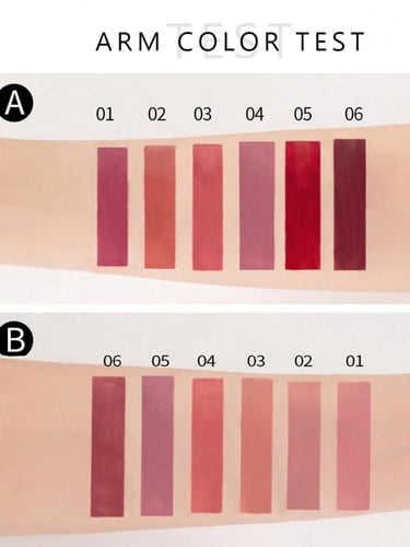 مجموعة لون الشفاه مطفية
