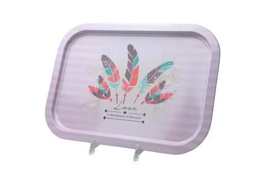 صينية تقديم حديد ملون