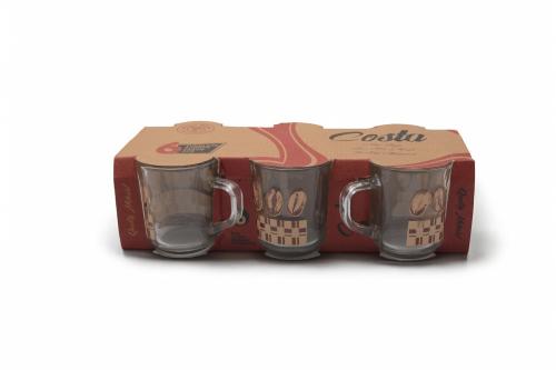 طقم كاسات قهوة/اسبريسو 6حبة