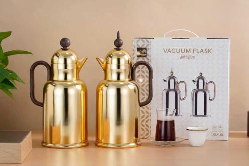 طقم ترامس رويال 2ح لون ذهبي