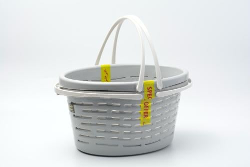 طقم سلال بلاستيك 2حبة