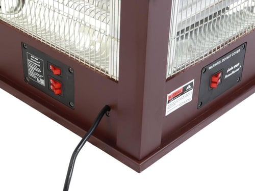 دفاية كهربائية هوم ماستر خشبي