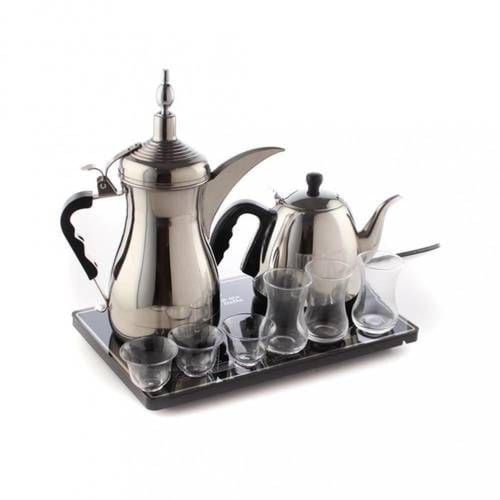 طقم دلة الخليج لتحضير القهوة السعودية والشاي GA948...