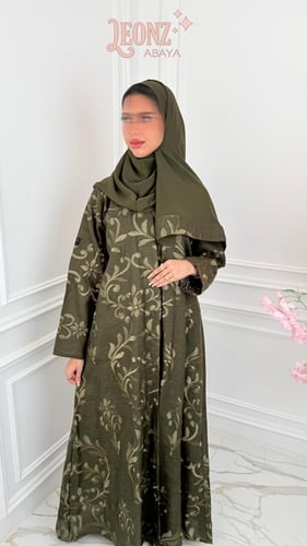 عبايات ملونة كاملة