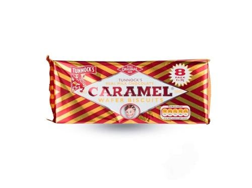 ابو ولد كراميل بار بالشوكولاتة 30 جم شريط 8 حبات