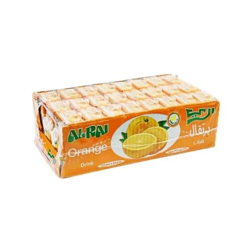 كرتون عصير الري برتقال صغير عبوة ٢٤ حبه