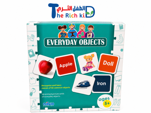بطاقات الأشياء اليومية