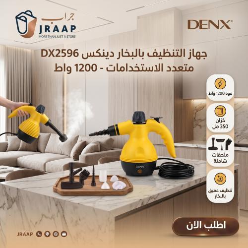جهاز التنظيف بالبخار دينكس DX2596 متعدد الاستخداما...