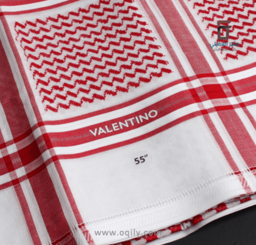 شماغ فلنتينو-valentino v3 احمر