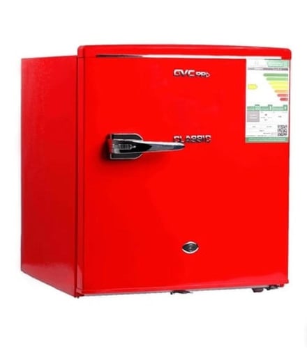 ثلاجة كلاسيك ميني بار تصميم عصري احمر - GVRG-77