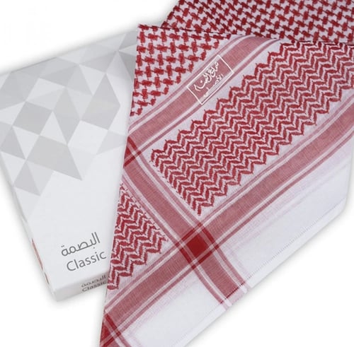 شماغ البسام كلاسيك اللون الخاص