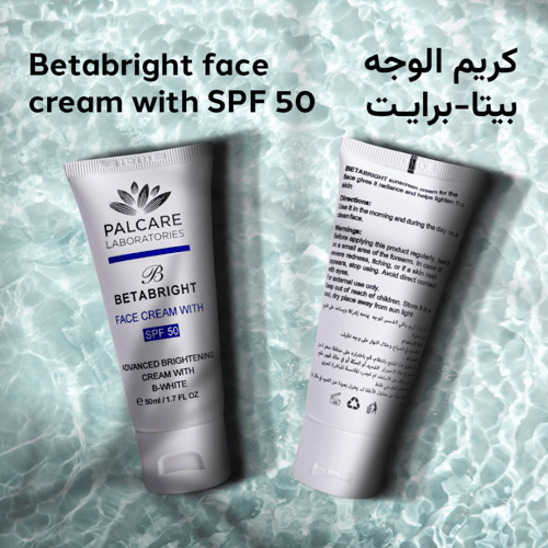 Betabright face with SPF 50, Advanced brightening...