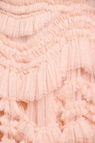 Wild Rose Off-Shoulder Gown