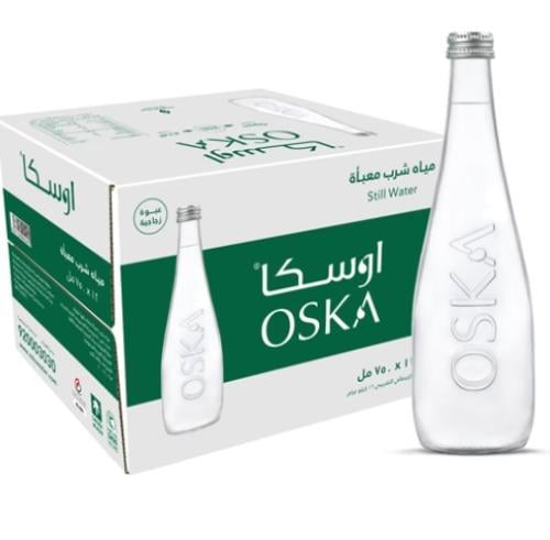 زجاج اوسكا 750 ملم OSKA GLASS - عدد 12 حبة