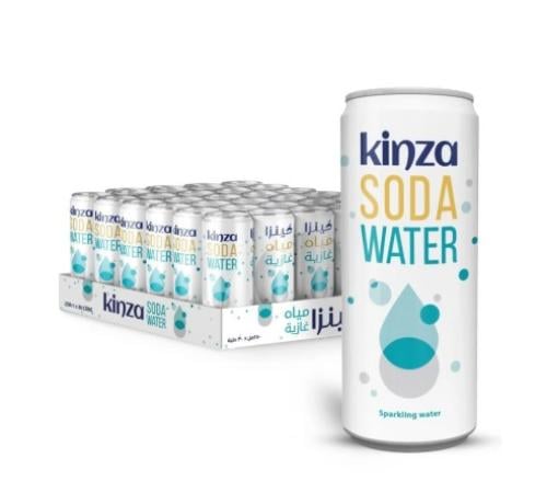 كينزا صودا 250 ملم KINZA SODA - عدد 30 حبة