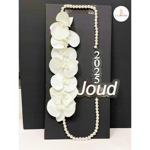 عقد ورد تخرج صناعي - ورد الاوركيد