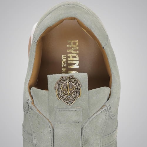 Suede Laceless Sneaker