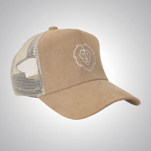 Suede Trucker Cap Beidge
