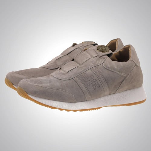 Suede Laceless Sneaker