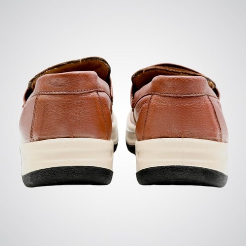 Lion Loafers - Brown Deerskin