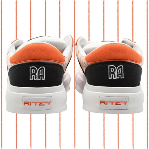 RITZY II - Orange/White