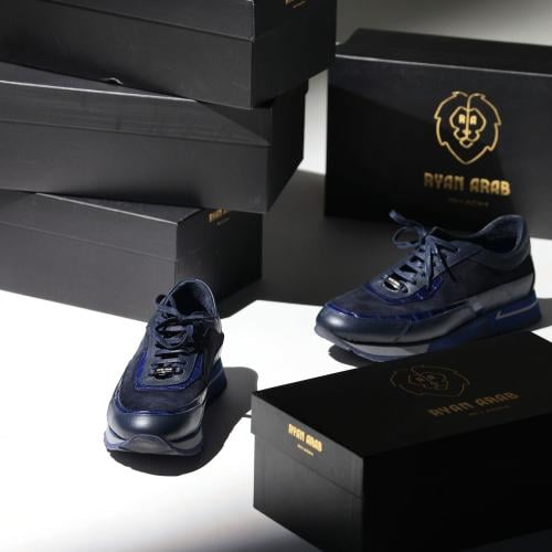 RA Blue Croco Canucci