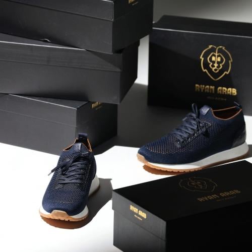 RA Flyknit - Blue Ostrich