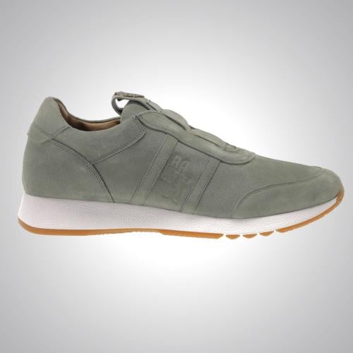 Suede Laceless Sneaker
