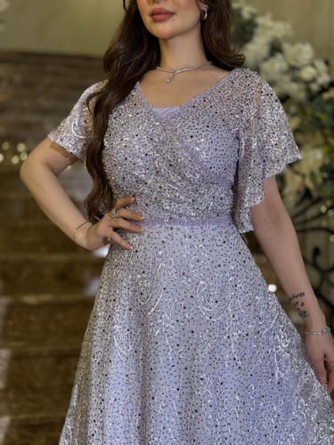 فستان سهرة 4204