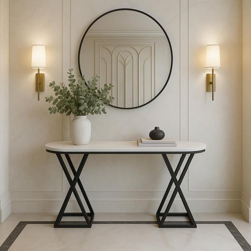 مدخل كونسول بديل رخام بتصميم عصري وأنيق