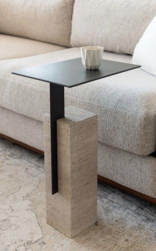 طاوله خدمه جانبية رخام