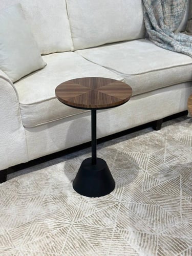 طقم طاولات متداخلة أنيق مع 4 طاولات خدمة – تصميم ع...