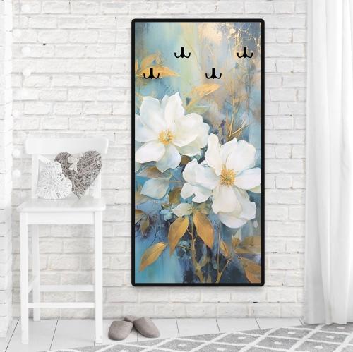 لوحة ديكور مع علاقة عبايات طباعة كانفس مقاس 150*75...