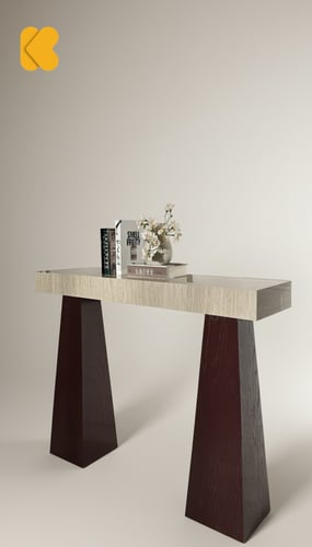 مدخل بني سطح بديل الرخام - تصميم هندسي عصري وفاخر...